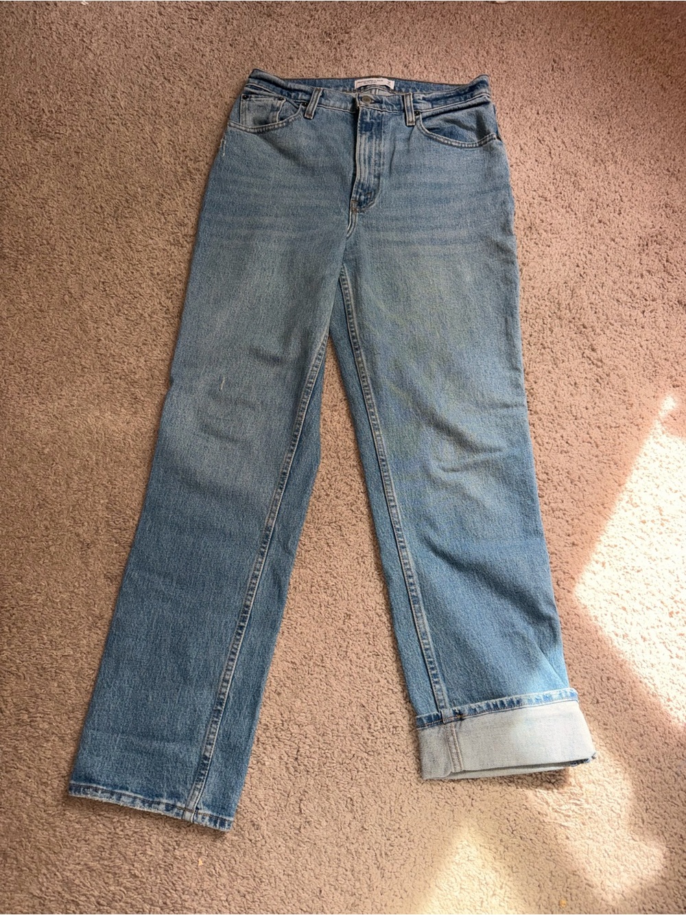 Abercrombie & Fitch 90’s Straight Ultra High Rise